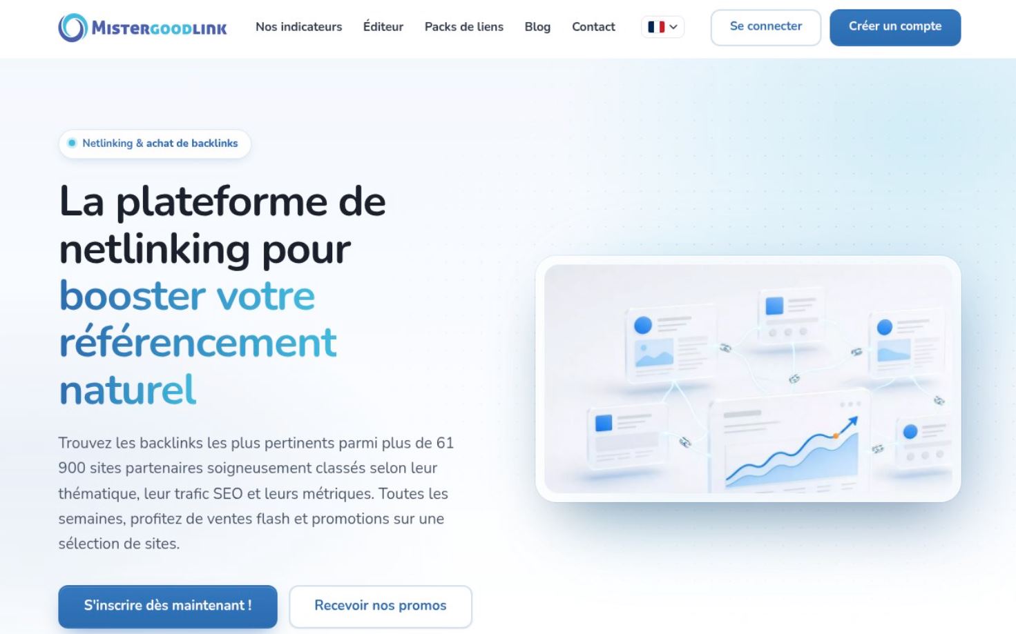 Apercu du site MisterGoodLink